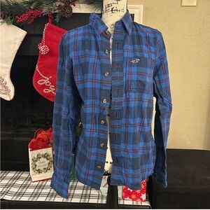 Hollister Flannel Button Up